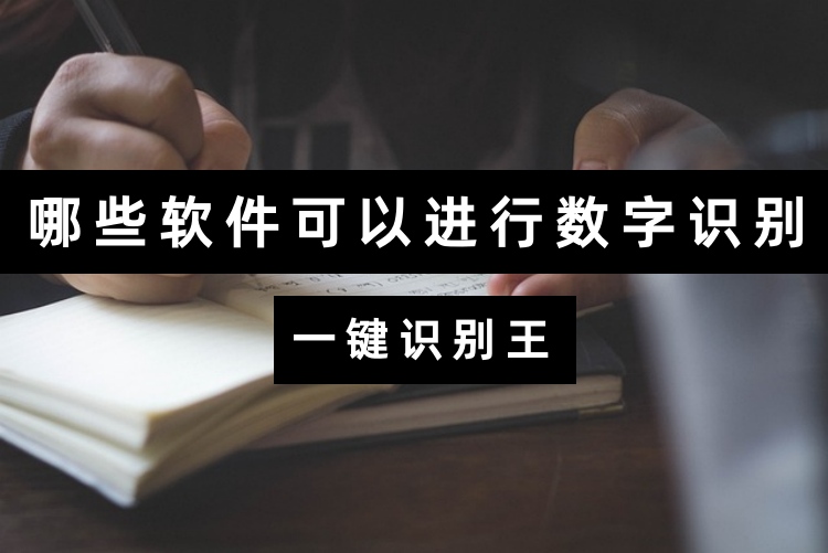 哪些软件可以进行数字识别？