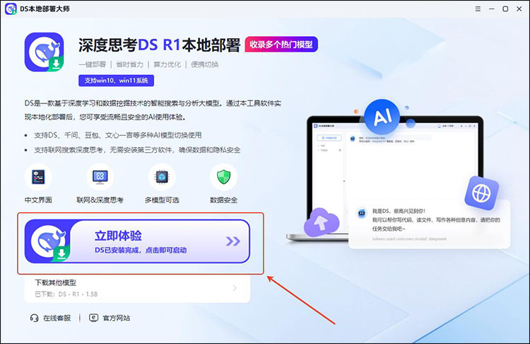 DS本地部署大师步骤3