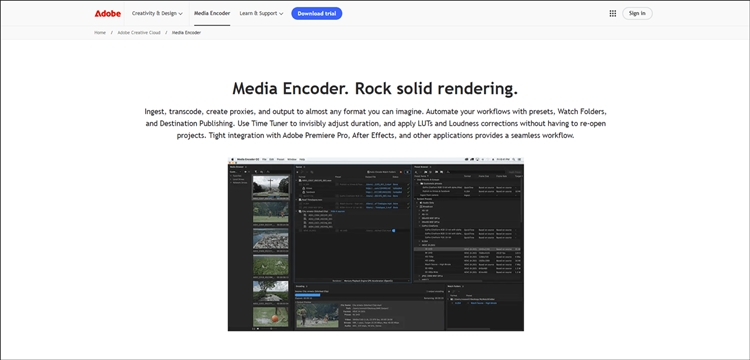 Adobe Media Encoder